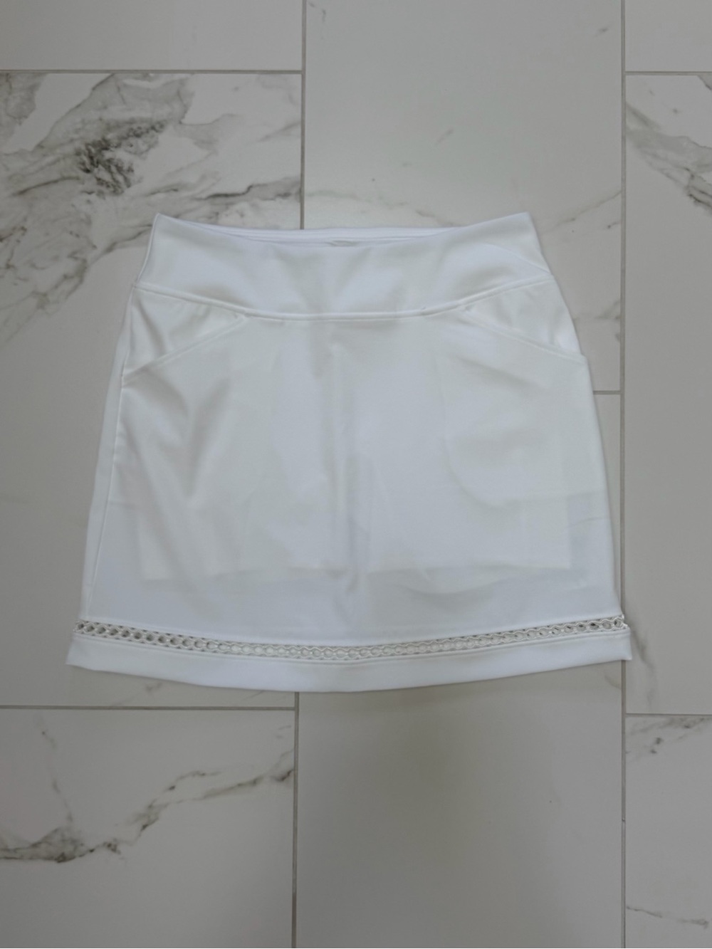 Lilly Pulitzer UPF 50+ Luxletic Monica Skort Resort White